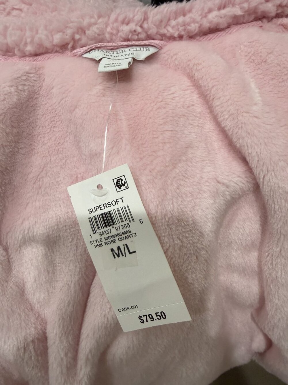 Charter Club Women's Robe NWT Size M/L - Picture 2 of 2